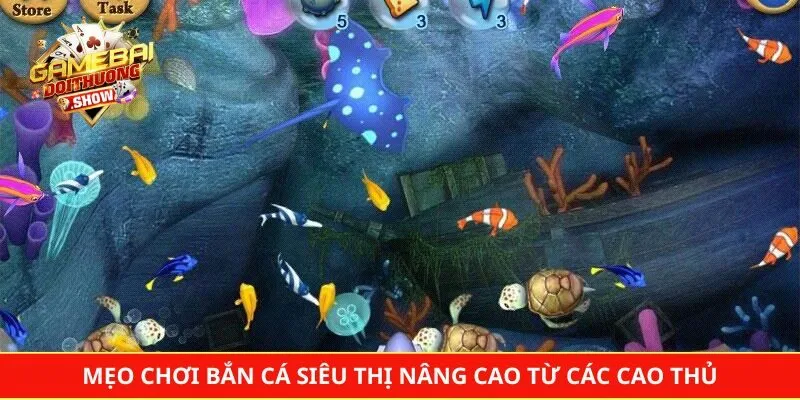 Mẹo chơi bắn cá siêu thị nâng cao từ các cao thủ